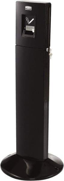 Rubbermaid - 1.6 Gal Metal Cigarette & Cigar Receptacle - 42.8" High - Strong Tooling