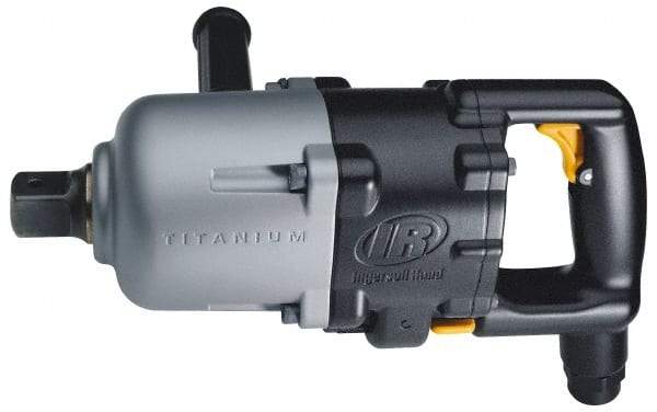 Ingersoll-Rand - 1-1/2" Drive, 2,750 RPM, 5,000 Ft/Lb Torque Impact Wrench - D-Handle, 700 IPM, 80 CFM, 1/2" NPT Inlet - Strong Tooling