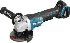 Makita - 4-1/2" Wheel Diam, 8,500 RPM, Cordless Cutoff & Cutoff-Grinder Tool - Straight Handle - Strong Tooling