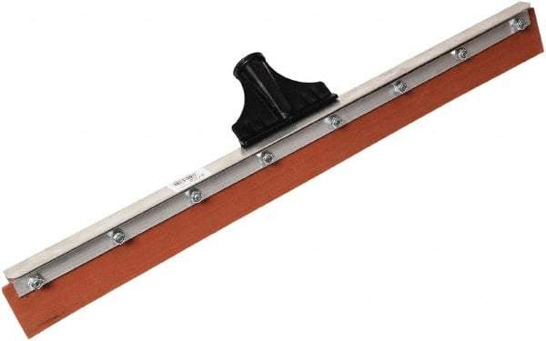 SEYMOUR-MIDWEST - 23-7/8" Rubber Blade Floor Squeegee - Threaded End, Single Edge, Aluminum Holder - Strong Tooling