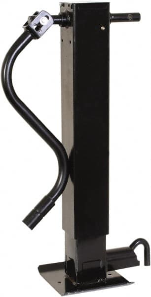 Buyers Products - Square Sidewind Trailer Jack - 12,000 Lb Load Capacity, 31 to 57" Service Height - Strong Tooling