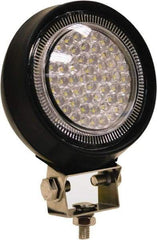 Buyers Products - 12 to 24 Volt, Clear Flood Beam Light - 3.0 Amps, 375 Lumens, 54 LED Lamp - Strong Tooling