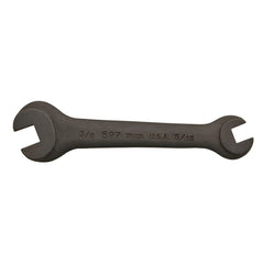 Martin Tools - Open End Wrenches; Wrench Type: Open End Wrench ; Tool Type: Set Screw Wrench ; Size (Inch): 5/16 x 3/8 ; Finish/Coating: Black Oxide ; Head Type: Open End; Square ; Overall Length (Inch): 5 - Exact Industrial Supply