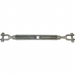 CM - 15,200 Lb Load Limit, 1-1/4" Thread Diam, 18" Take Up, Forged Steel Turnbuckle Body Turnbuckle - Strong Tooling