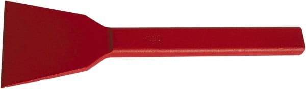 Osca - 9" OAL x 2" Blade Width Brick Chisel - Forged Steel Handle - Strong Tooling