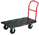 HD Platform Truck. Med 24 x 48" - Push Handle - Strong Tooling