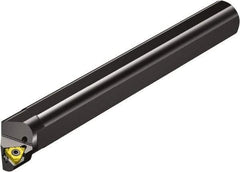 Sandvik Coromant - Internal/External Thread, Right Hand Cut, 1-1/4" Shank Width x 30mm Shank Height Indexable Threading Toolholder - 14" OAL, 266RG-22 Insert Compatibility, 266RFG Toolholder, Series CoroThread 266 - Strong Tooling