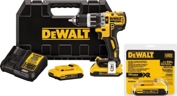 DeWALT - 20V 1/2" Chuck Cordless Hammer Drill - Strong Tooling