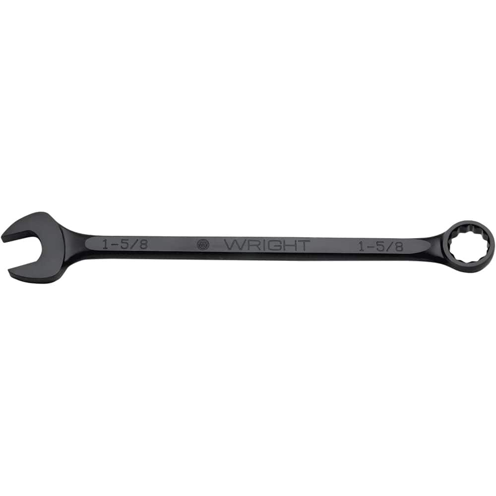 Wright Tool & Forge - Combination Wrenches; Type: Combination Wrench ; Tool Type: SAE ; Size (Inch): 3-3/8 ; Number of Points: 12 ; Finish/Coating: Black Industrial ; Material: Alloy Steel - Exact Industrial Supply