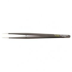 ROUNDED SERRATED TWEEZERS - Strong Tooling