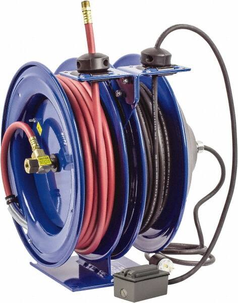 CoxReels - 50' Spring Retractable Hose Reel - 300 psi, Hose Included - Strong Tooling