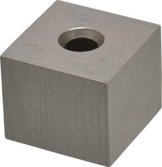 Mitutoyo - 0.8" Square Steel Gage Block - Accuracy Grade 0, Includes Certificate of Inspection - Strong Tooling