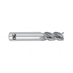 18mm Dia. x 102mm Overall Length 3-Flute Square End Solid Carbide SE End Mill-Round Shank-Center Cutting-Uncoated - Strong Tooling