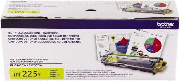 Brother - Yellow Toner Cartridge - Use with Brother HL-310CW, 3170CW, 3180CDW, MFC-9130CW, 9330CDW, 9340CW - Strong Tooling