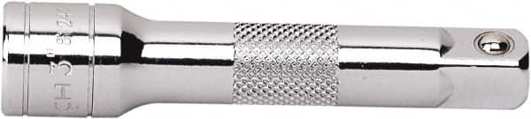 GearWrench - 3/8" Drive Standard Socket Extension - 1-1/2" OAL, Chrome Finish - Strong Tooling