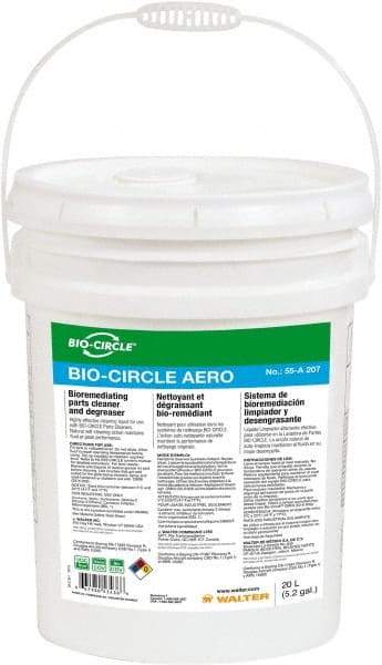 Bio-Circle - 5.3 Gal Bucket Parts Washer Fluid - Water-Based - Strong Tooling