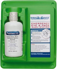 PRO-SAFE - 32 oz, Disposable Eyewash Single Station - Approved by FDA - Strong Tooling