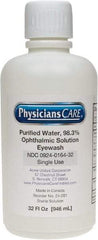 PRO-SAFE - 32 oz, Disposable Eyewash Single Refill Station - Approved by FDA - Strong Tooling