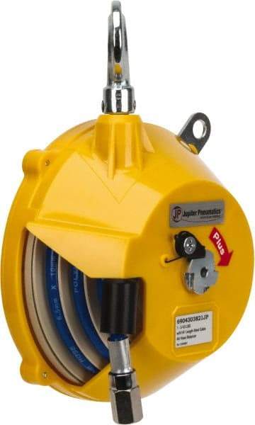 PRO-SOURCE - 3.33 Lb Load Capacity, 4.59' Travel Distance, Tool Balancer - Polyurethane Cable, Plastic Housing - Strong Tooling