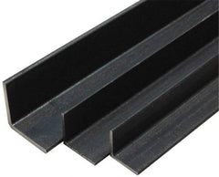 Made in USA - Low Carbon Steel, 1/8 Inch Thick Wall, Angle Iron - 2 Inch Wide x 2 Inch High x 80 Inch Long - Strong Tooling