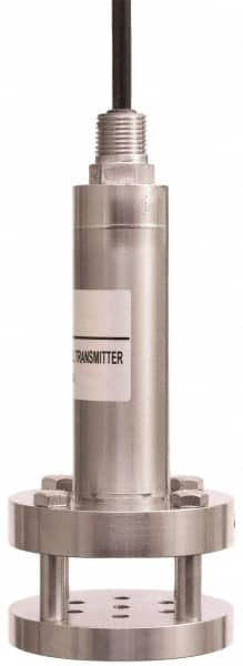 Flowline - 46.2' Water Column Transmission Range Wastewater Pressure Level Transmitter - 20 Max psi, ±0.25% of Full Scale Accuracy, 13 to 30 VDC - Strong Tooling