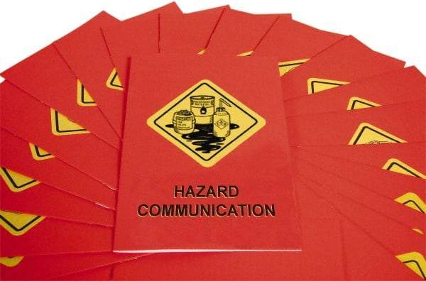 Marcom - Hazard Communication in Industrial Facilities Training Booklet - English, Regulatory Compliance Series - Strong Tooling