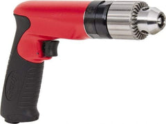 Sioux Tools - 1/2" Keyed Chuck - Pistol Grip Handle, 2,600 RPM, 14.16 LPS, 30 CFM, 1 hp - Strong Tooling