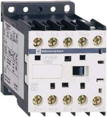 Schneider Electric - 3 Pole, 24 Coil VDC, 16 Amp at 690 VAC, 20 Amp at 440 VAC and 9 Amp at 440 VAC, Nonreversible IEC Contactor - BS 5424, CSA, IEC 60947, NF C 63-110, RoHS Compliant, UL Listed, VDE 0660 - Strong Tooling