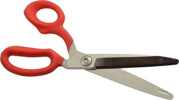 Wiss - 5" LOC, 10-3/8" OAL High Leverage Industrial Shears - Offset Handle, For Carpet, Composite Materials, Synthetic Fibers - Strong Tooling