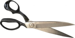 Wiss - 6" LOC, 12-1/2" OAL Inlaid Heavy Duty Shears - Offset Handle, For Composite Materials, Fabrics, Upholstery - Strong Tooling