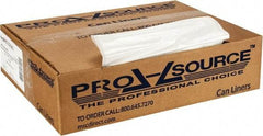 PRO-SOURCE - 1.25 mil Thick, Heavy-Duty Trash Bags - 33" Wide x 39" High, Clear - Strong Tooling