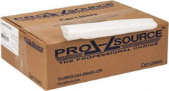 PRO-SOURCE - 1.5 mil Thick, Heavy-Duty Trash Bags - 40" Wide x 46" High, Clear - Strong Tooling