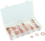 110 Pc. Copper Washer Assortment - 1/4" - 5/8" - Strong Tooling
