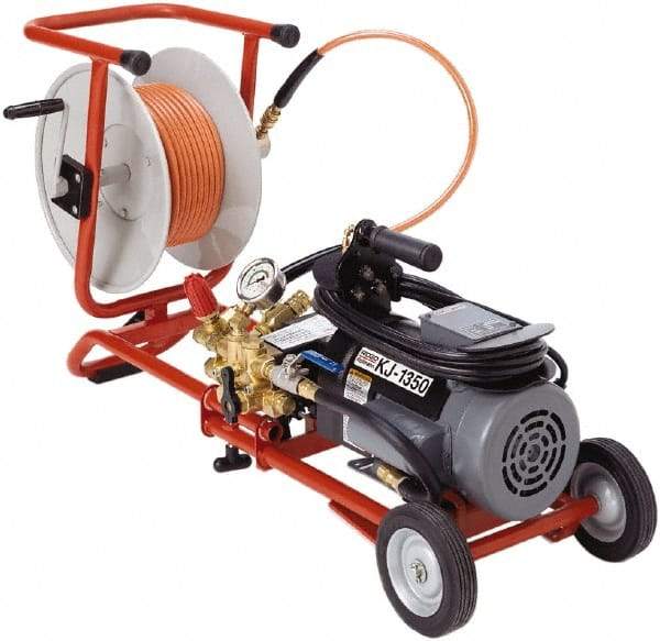 Ridgid - Electric Battery Drain Cleaning Machine - For 1-1/4" to 4" Pipe, 3/16" x 100' Cable - Strong Tooling