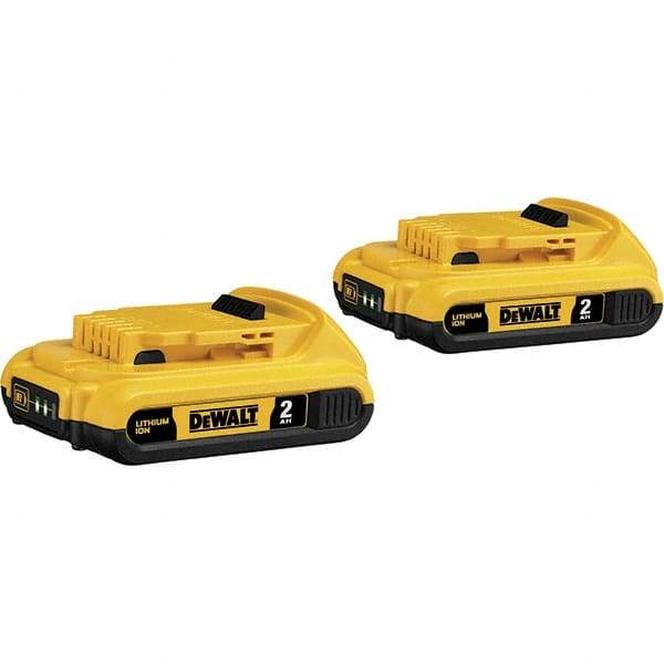 DeWALT - 20 Volt Lithium-Ion Power Tool Battery - 2 Ahr Capacity, 1/2 hr Charge Time, Series XR - Strong Tooling