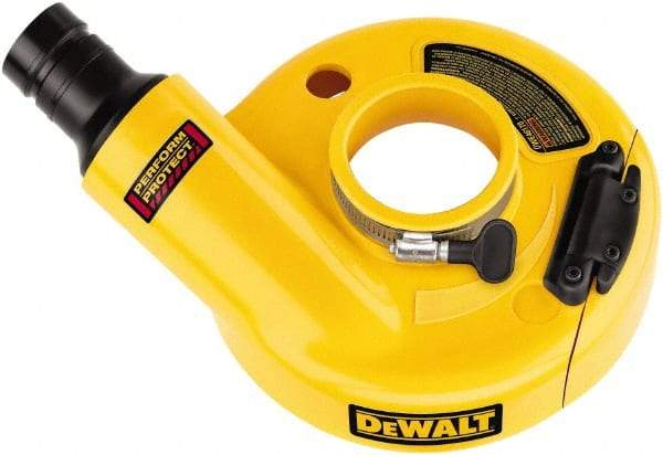 DeWALT - 7" Diam Grinder Dust Shroud - For Use with Dewalt Large Angle Grinders - Strong Tooling