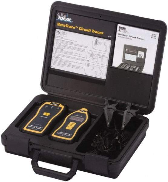 Ideal - 6 Piece, Circuit Tracer Kit - 600 Volt Max, LED Display - Strong Tooling