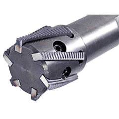 Iscar - 1.26" Cut Diam, 2.36" Max Depth of Cut, 1-1/4" Shank Diam, Internal/External Indexable Thread Mill - Insert Style MTH-BSPT, MTH-F, MTH-ISO, MTH-NPT, MTH-UN, MTH-W, 1.26" Insert Size, 5 Inserts, Toolholder Style MTSRH, 5" OAL - Strong Tooling