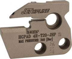 Iscar - Right Hand Cut, 4.76mm Insert Width, Cutoff & Grooving Support Blade for Indexables - 20mm Max Depth of Cut, 7.2mm Head Projection - Strong Tooling