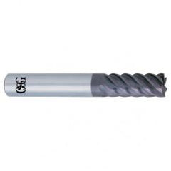 3mm x 6mm x 8mm x 60mm 6Fl 0.5mm C/R Carbide End Mill - WXS - Strong Tooling