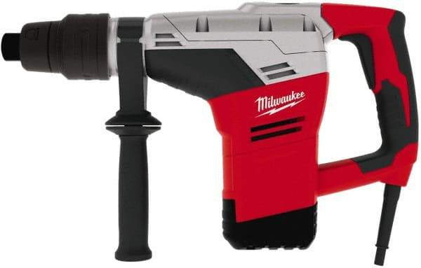 Milwaukee Tool - 120 Volt 1-9/16" Spline Chuck Electric Rotary Hammer - 0 to 3,000 BPM, 0 to 450 RPM - Strong Tooling