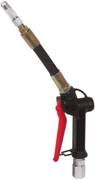 PRO-LUBE - 1/2 Inlet Thread, Steel Oil Control Valve - 8" Long Spout, FNPT Inlet Thread - Strong Tooling