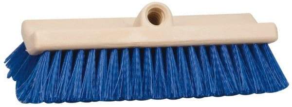 PRO-SOURCE - Polypropylene Scrub Brush - 10" OAL, Blue - Strong Tooling