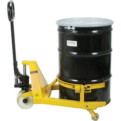 Wesco Industrial Products - 660 Lb Load Capacity, 55 Gal Drum Lifter - 28-1/2" Wide x 47-1/2" High, 3 Steel Wheels - Strong Tooling