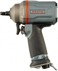 Proto - 3/8" Drive, 10,500 RPM, 525 Ft/Lb Torque Impact Wrench - Pistol Grip Handle, 1,750 IPM, 4.4 CFM, 90 psi, 1/4" NPT Inlet - Strong Tooling