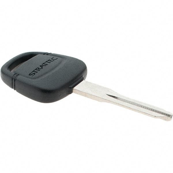 Value Collection - Strattec Transponder Key Blank - Nickel/Plastic - Strong Tooling