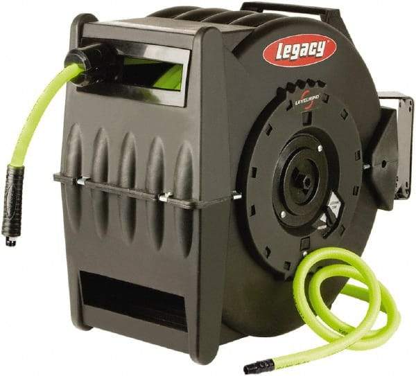 Legacy - 50' Spring Retractable Hose Reel - 300 psi, Hose Included - Strong Tooling