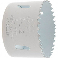 Value Collection - 2-1/2" Diam, 1-1/2" Cutting Depth, Hole Saw - Bi-Metal Saw, Toothed Edge - Strong Tooling