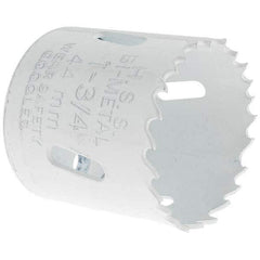 Value Collection - 1-3/4" Diam, 1-1/2" Cutting Depth, Hole Saw - Bi-Metal Saw, Toothed Edge - Strong Tooling