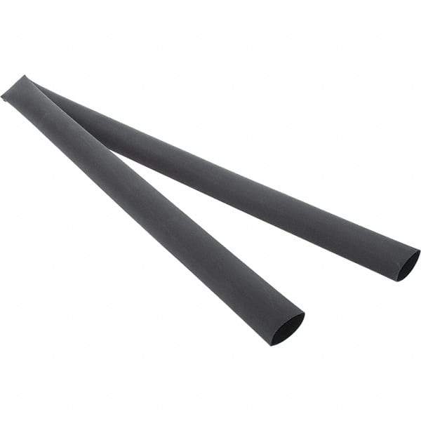 Value Collection - 48" Long Heat Shrink Electrical Tubing - Black - Strong Tooling